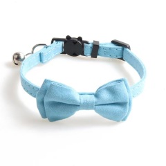 Pet Cat Collar Bow Tie With Bell
