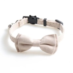 Pet Cat Collar Bow Tie With Bell