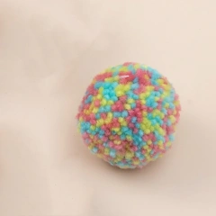 Cat Toy Cartoon Style Playful Ball Made of Pure Yarn Cat Self Fun Scratch Resistant Bite Resistant Toy Cat interactive toys