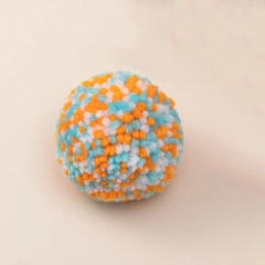 Cat Toy Cartoon Style Playful Ball Made of Pure Yarn Cat Self Fun Scratch Resistant Bite Resistant Toy Cat interactive toys