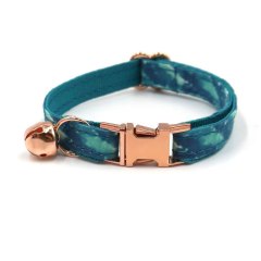 Personalized Cat Collar Name Velvet Safety Breakaway Collar for Cat Kitten Necklace