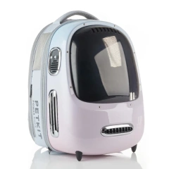 Manufacturer Pets PETKIT Outdoor Travel Pet Carrier Backpack Breathable Transparent Cat Dog Bags