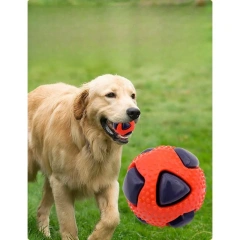 Pet Toy TPR Ball Interaction Pets Relieving Boredom Bite Resistance Small Medium-sized Dog Grinding Sleeping Venting Ball