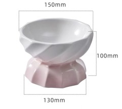 Ceramic cat bowl for pets