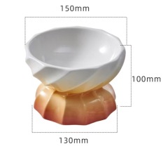 Ceramic cat bowl for pets