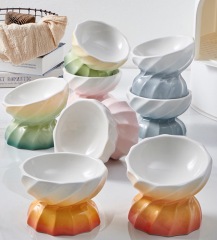 Ceramic cat bowl for pets