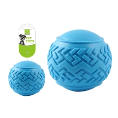 Nunbellpets Eco-friendly Interactive TPR Dog Chew Toy-Popular Chewable Pet Ball for Clean Teeth Bite Resistant Play Indoor