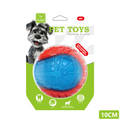 Eco-Friendly High Quality Outdoor Sport Dog Toys Glow-in-the-Dark Interactive Squeaky Training Play Ball