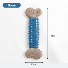 High Cost-effective Wood Plastic TPR Material Bite Resistant Dog Chew Toy