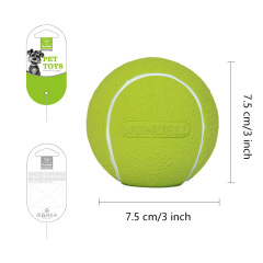 Eco-Friendly Cartoon Soft Latex Dental Cleaning Chew Toy