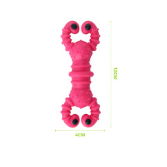 TPR Dog Molar Tooth Cleansing & Bite Relieving Interactive Training Pet Toy