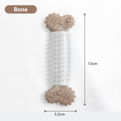 High Cost-effective Wood Plastic TPR Material Bite Resistant Dog Chew Toy