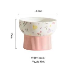 Cat Bowl Elevated Elevated Food Stable and Protects