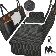 Split 100% Waterproof Dog Car Hammock Scratchproof Nonslip Back Seat