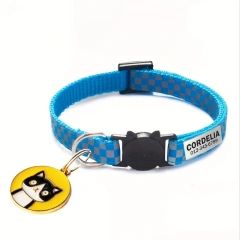 Cat Collar Reflective Cat Collar Engraved Puppy Kitten