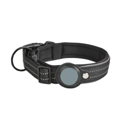 Reflective Dog Positioning Collar Gps Medium And Large Dog Non-Strangle Neck Ring Pet Tracking Anti-Lost Collar Traction Rope