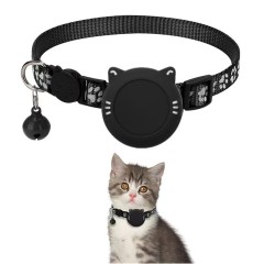 Cat reflective collar anti-loss device protective cover