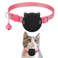 Cat reflective collar anti-loss device protective cover