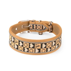Personalized Adjustable Dog Collars, Cute Boho Puppy Collar, Soft Pet Collar with Quick Release Buckle for Walking Running