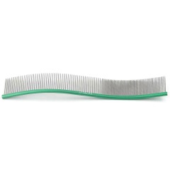Pet curved grooming comb
