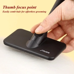 ABS Dog Cat Comb for Tangles Loose Hair, Hair Remover Brush Removing Mats, Pet Grooming Comb for Long or Short Hair Dogs