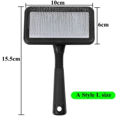 ABS Dog Cat Comb for Tangles Loose Hair, Hair Remover Brush Removing Mats, Pet Grooming Comb for Long or Short Hair Dogs