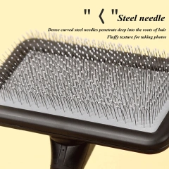 ABS Dog Cat Comb for Tangles Loose Hair, Hair Remover Brush Removing Mats, Pet Grooming Comb for Long or Short Hair Dogs