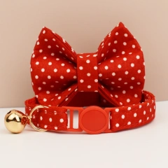 Adjustable Cat Collars with Bowknot Pet Safety Prevents Choking Comfortable And Stylish for Cats
