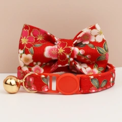 Adjustable Cat Collars with Bowknot Pet Safety Prevents Choking Comfortable And Stylish for Cats