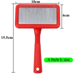 ABS Dog Cat Comb for Tangles Loose Hair, Hair Remover Brush Removing Mats, Pet Grooming Comb for Long or Short Hair Dogs