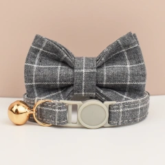 Adjustable Cat Collars with Bowknot Pet Safety Prevents Choking Comfortable And Stylish for Cats