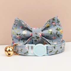 Adjustable Cat Collars with Bowknot Pet Safety Prevents Choking Comfortable And Stylish for Cats