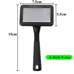 ABS Dog Cat Comb for Tangles Loose Hair, Hair Remover Brush Removing Mats, Pet Grooming Comb for Long or Short Hair Dogs