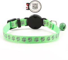 Paw ID Tags Durable Print Anti-Loss Tracking for cat