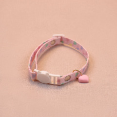 Pet Collar Cute Love Bell Accessories Cat Collar