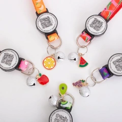 QR Code Pet ID Collar Tag Reflective Dog Collar With Customizable Lost Pet Info