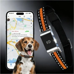 4G Gps Pet Tracker With Live Tracking Safe Zone Alerts Support WIFI Magnetic Charging Historical Track Dog GPS Collar Tracker