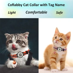 Hot Selling QR Code Pet Collar with Bell ID Tags Simple Scanning Code Registration for Anti-Loss Tracking for Small Dogs Cats