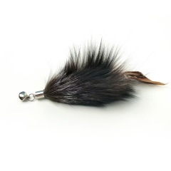 Luxury Feather Teaser Cat Stick Replacement Head Bell Toy