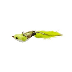 Simulation Bird Cat Toys Funny Interactive Peacock with Bell Cat Stick Toy