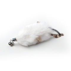 Luxury Feather Teaser Cat Stick Replacement Head Bell Toy