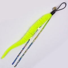 Cat Toy Replacement Head Natural Plush Various Colors Cat Worm Toy Refills