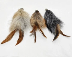 Manufacturer Direct Sale YH Pet Model YH801 Luxury Feather Teaser Cat Stick Replacement Head Bell Toy