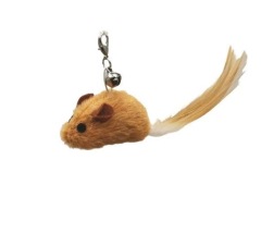 Simulation mouse Cat Toys Funny Interactive Peacock with Bell Cat Stick Toy