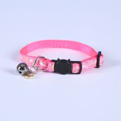 Nylon cat Collar Paw Print High Quality Pet Cat Collar