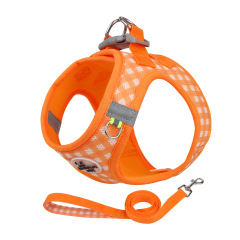 Pet Harness Cat Leash Outdoor Breathable Reflective Cat Chest Strap