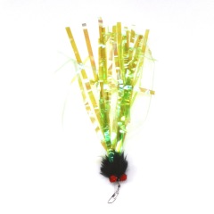 Handmade Simulation Replacement Heads Cat Toy Fly Insect Feather
