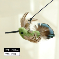 Simulated bird replacement head