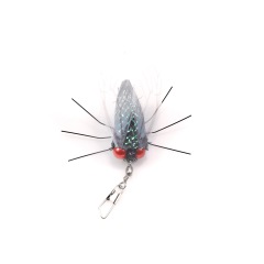 Handmade Simulation Replacement Heads Cat Toy Fly Insect Feather