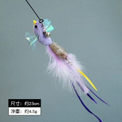 Simulated bird replacement head
